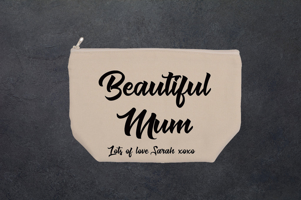Beautiful mum makeup bag