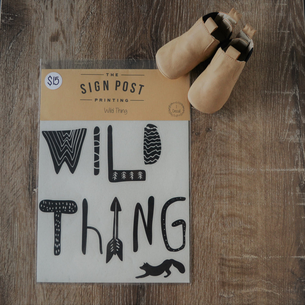 Wild Thing - Wall Decal