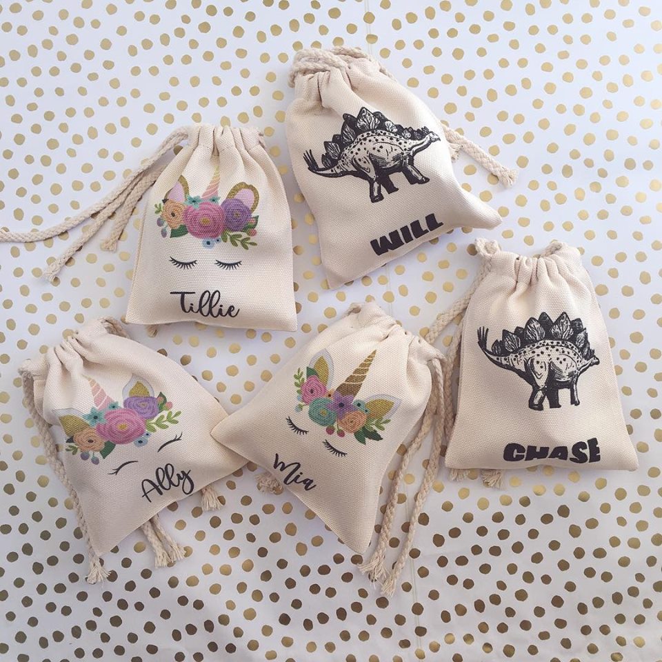 Personalised Party Favour Bags