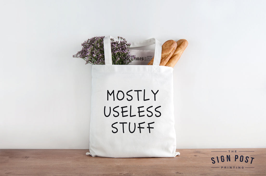 Tote Bag - Mostly Useless Stuff